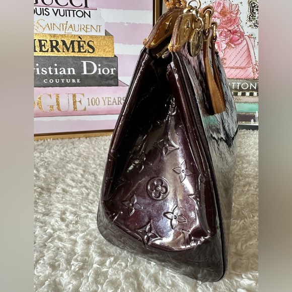 Louis Vuitton Vernis Brea GM Amarante - Picture 6 of 16